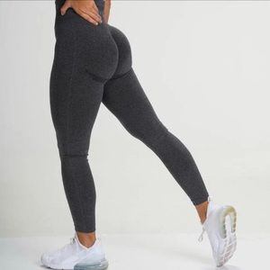 nvgtn black speckled leggings xs